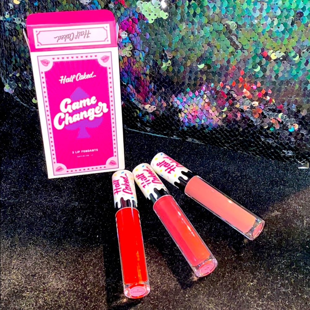 Half caked NEW- lip fondant trio